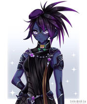 Purple Demongirl Purple Demongirl